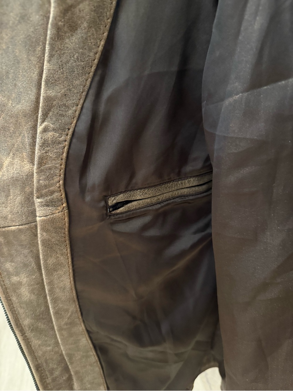 In My Element Rodeo Distressed Leather Jacket - Picture 6 of 6